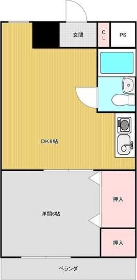 ラ・クール泉の間取り