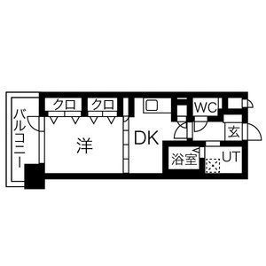 プレジール三ノ宮IIIの間取り