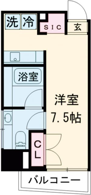 東京都墨田区業平４（マンション）の賃貸物件の間取り