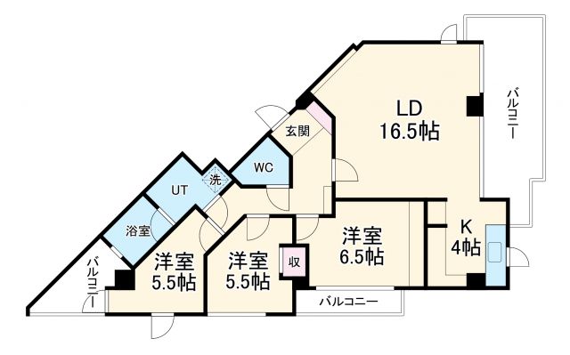 Ｎｓ２１やごとの間取り