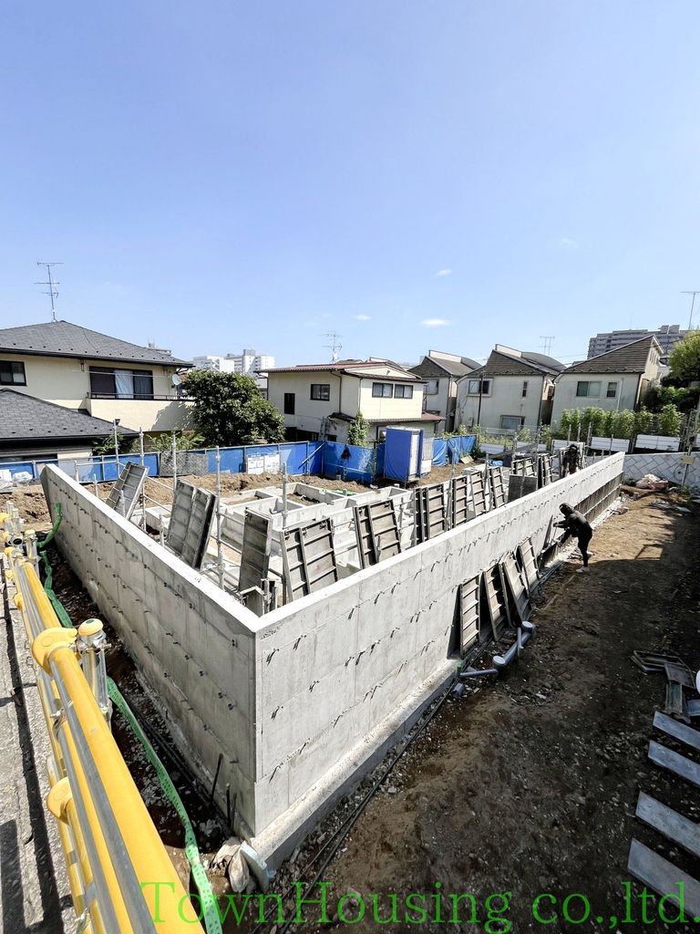 【大田区久が原のアパートの建物外観】