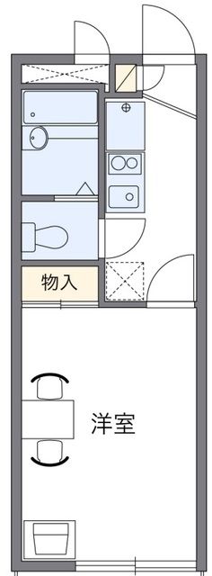 武蔵村山市神明のアパートの間取り