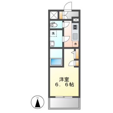 エスリード葵　広小路通の間取り