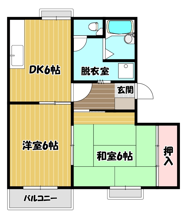 コットンハイムの間取り