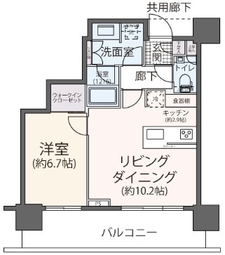 ブランズ渋谷桜丘の間取り