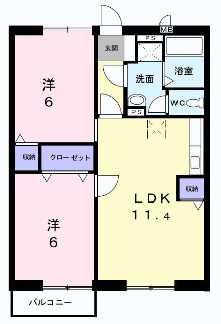 エトワールの間取り