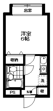 桜新町ハイツの間取り