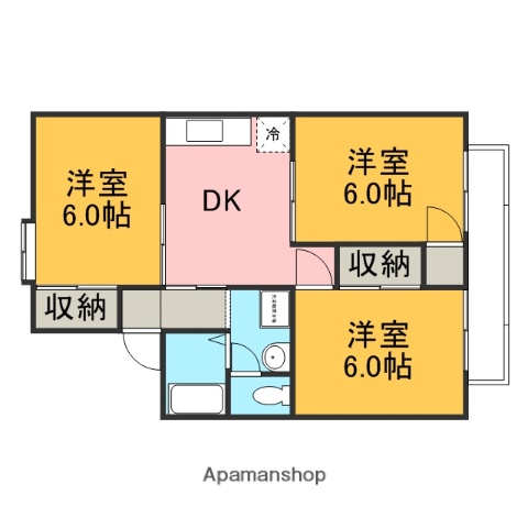 ミュリエの間取り