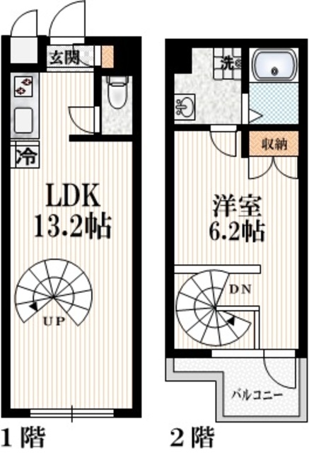 プレゼンス幡ヶ谷の間取り