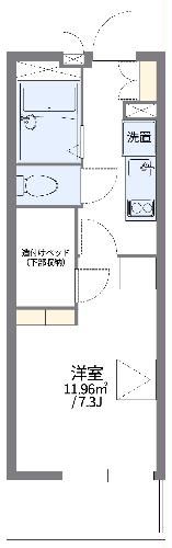 相模原市南区下溝のマンションの間取り