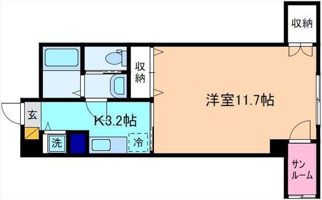 ロイヤルコンフォート21の間取り