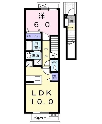 フレンドリーの間取り