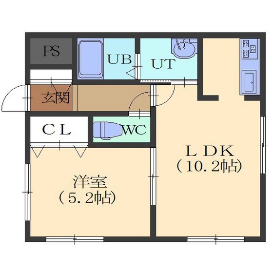 ペラッツィ梁川の間取り