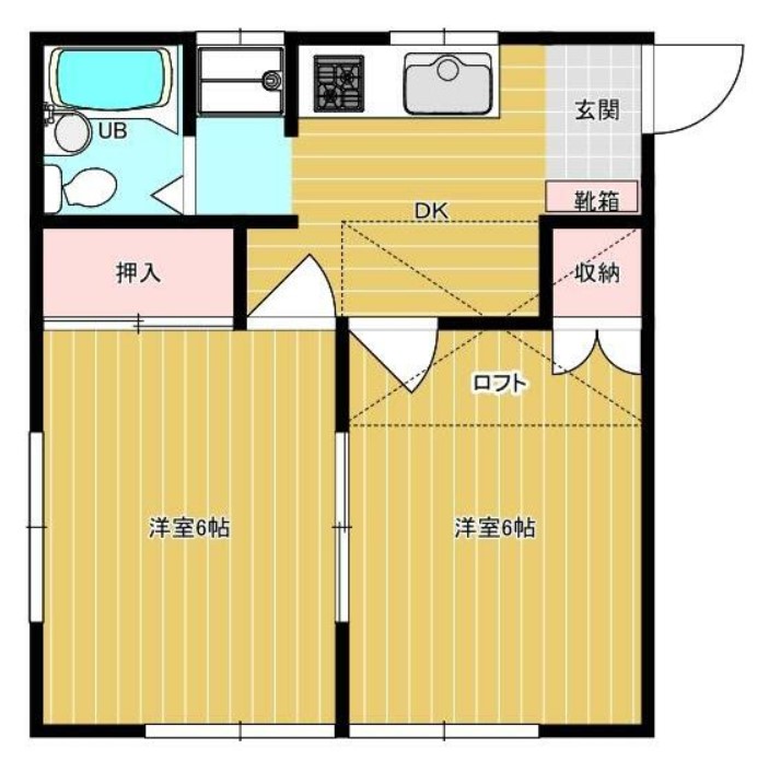 エトワール高橋の間取り