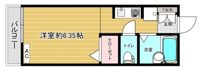 リファレンス胡録台 B棟の間取り