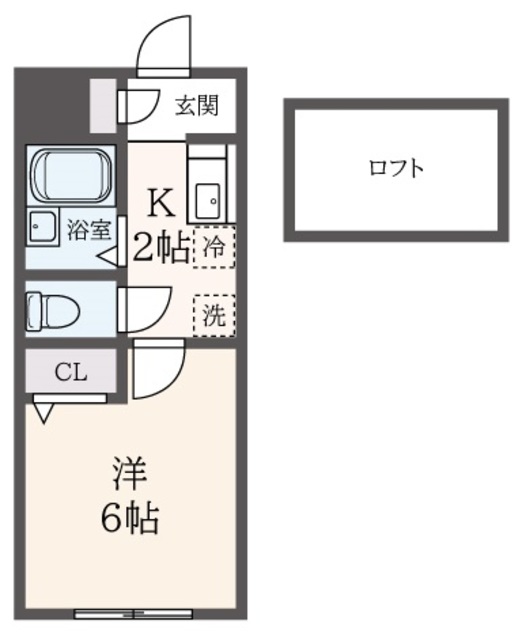 メゾン　ド　アルザスの間取り