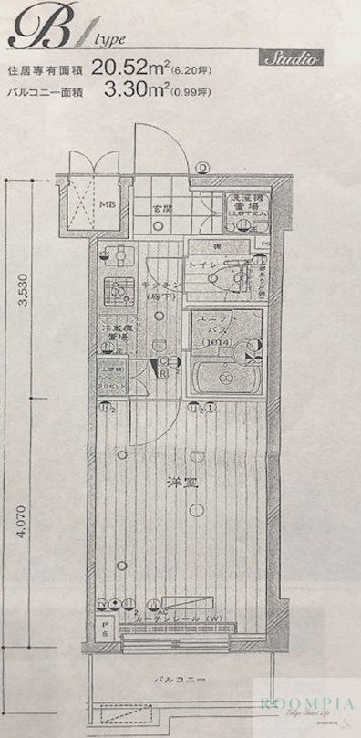 ルーブル練馬弐番館の間取り