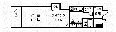 朝日プラザ旭川５条通の間取り