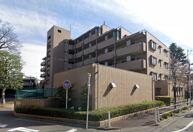 板橋区桜川のマンションの建物外観