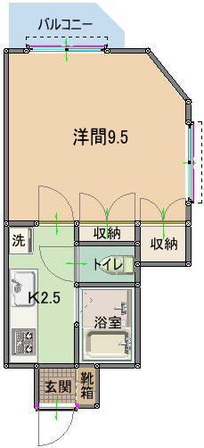 トーマス天久の間取り