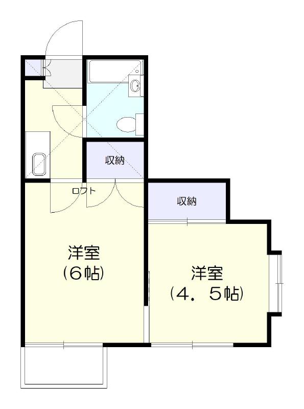 カーサ志津の間取り