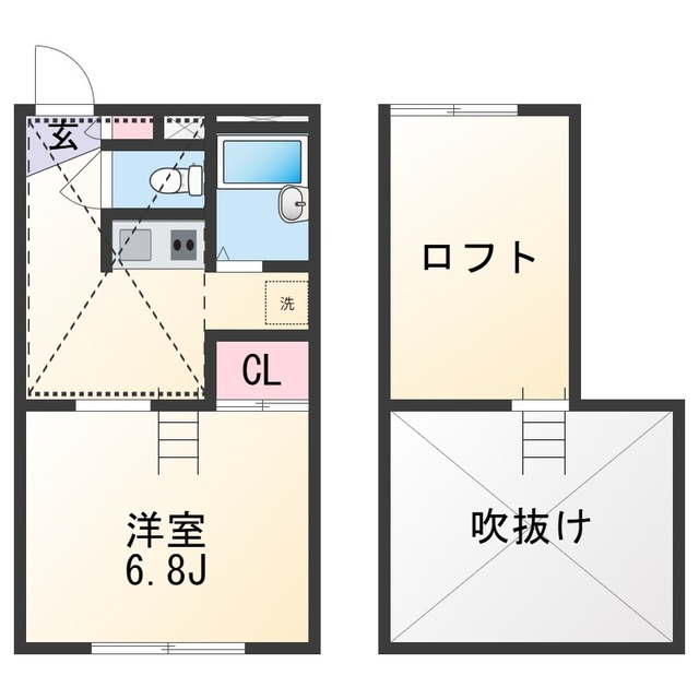 ヴィレッジヒル紀伊の間取り