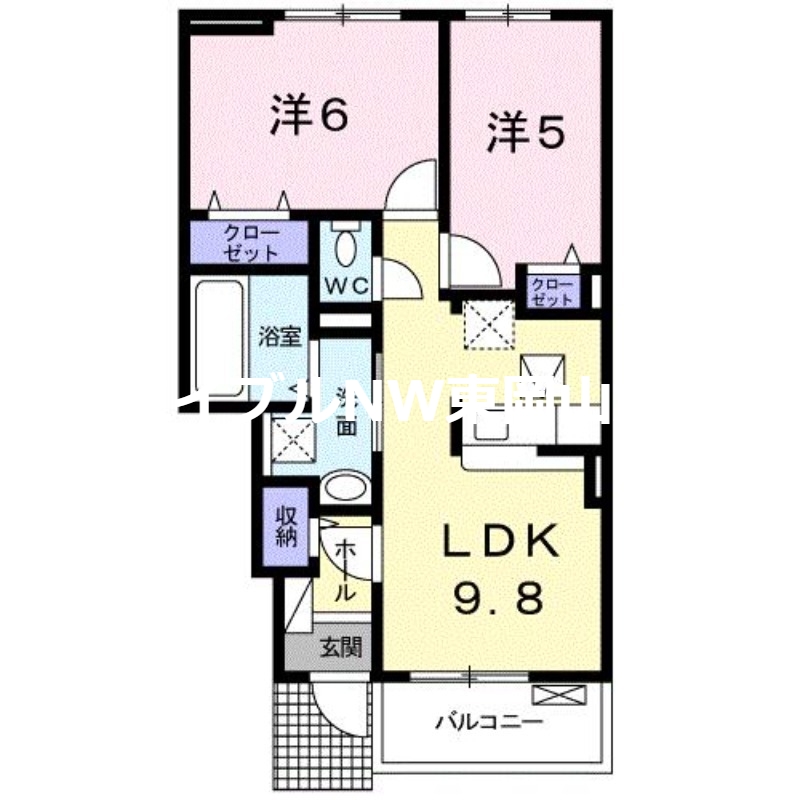 グラン・シャトレの間取り