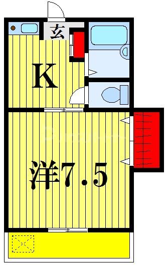 アルベールビルの間取り