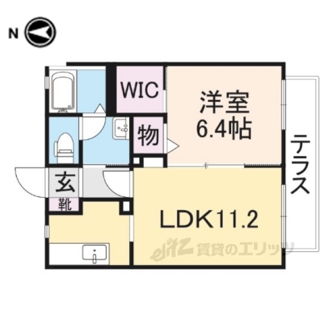 エトワール旭ヶ丘の間取り