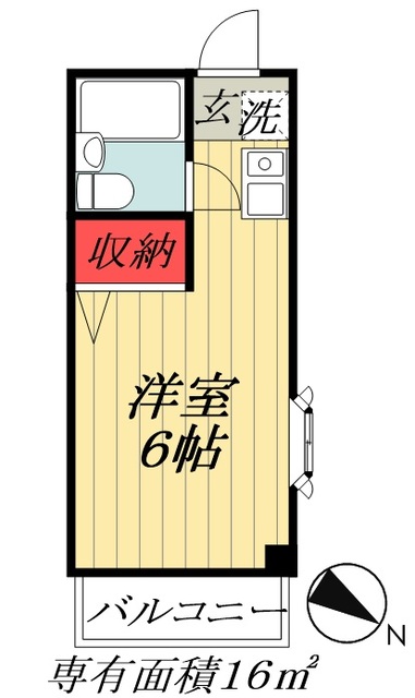 浦安市今川のマンションの間取り