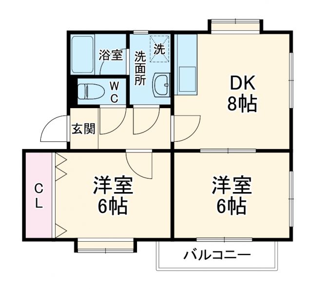 刈谷市恩田町のマンションの間取り