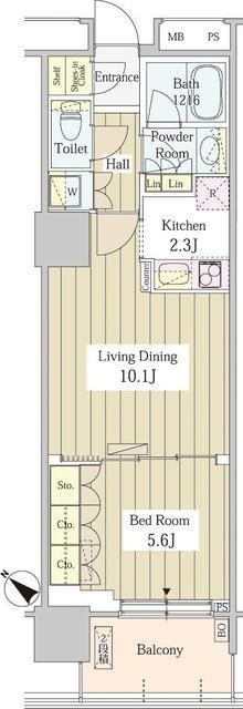 ユニゾンタワーの間取り