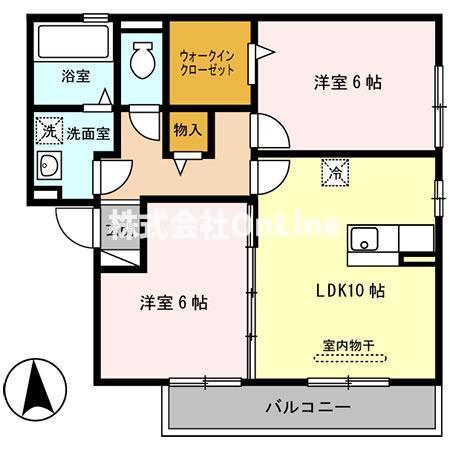 セジュール輪の間取り