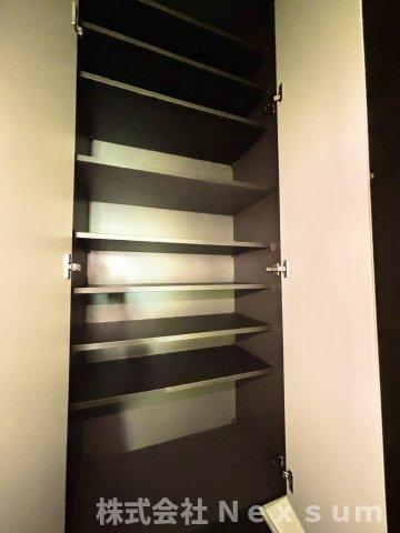 収納　収納のためのスペースです