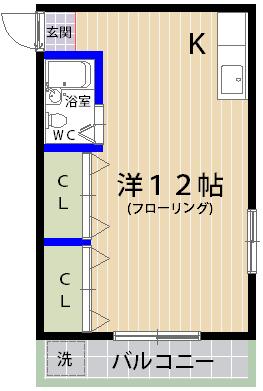 ファミーユ香住ケ丘の間取り写真