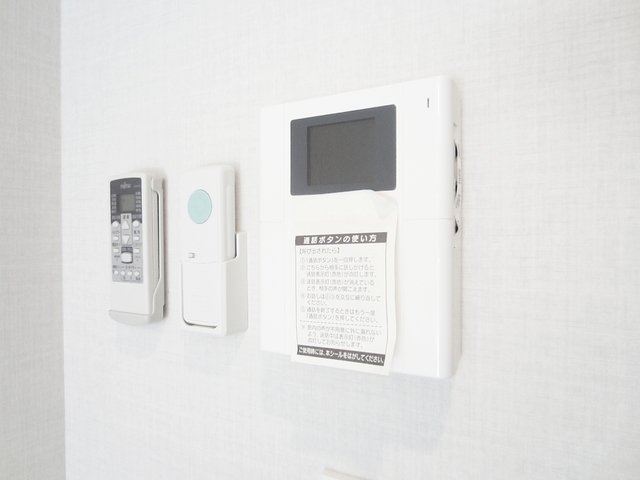 セキュリティ　安心のモニター付きのインターホン！