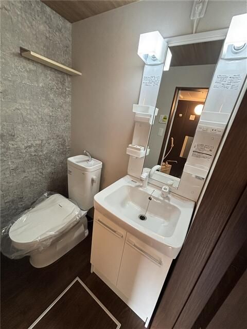 洗面設備　同タイプ施工例