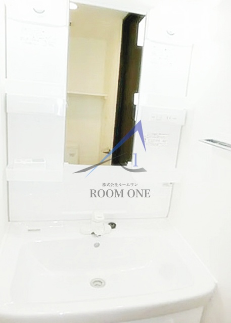 洗面設備　洗面台です。