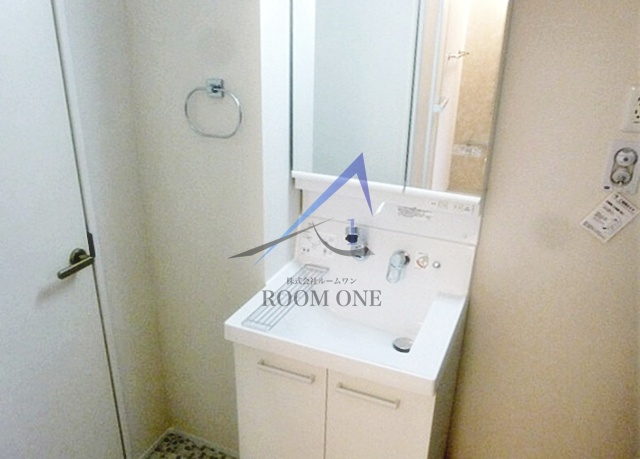 洗面設備　洗面台です。