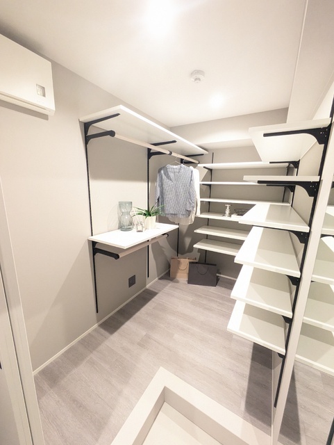 収納　※モデルルーム実施時の写真です