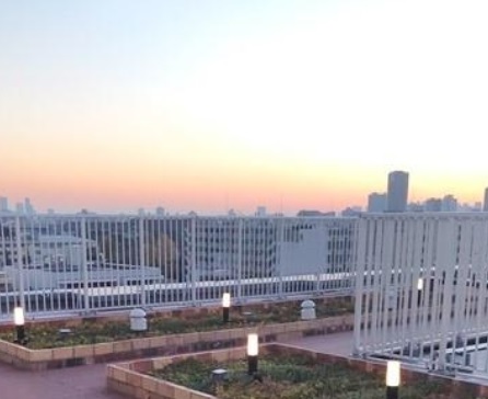 その他　入居者専用の屋上テラス完備です☆