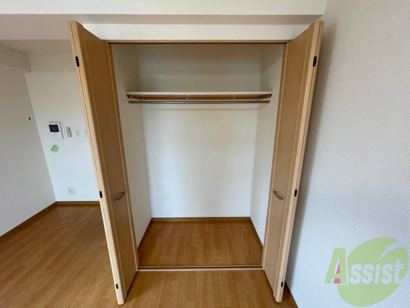 収納　収納を開けてみました！たくさん入りそうですね～