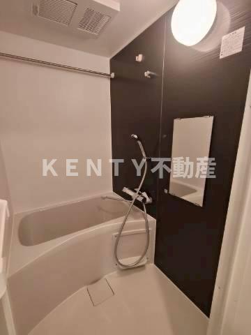 洗面設備　スペースが確保できる洗面所です