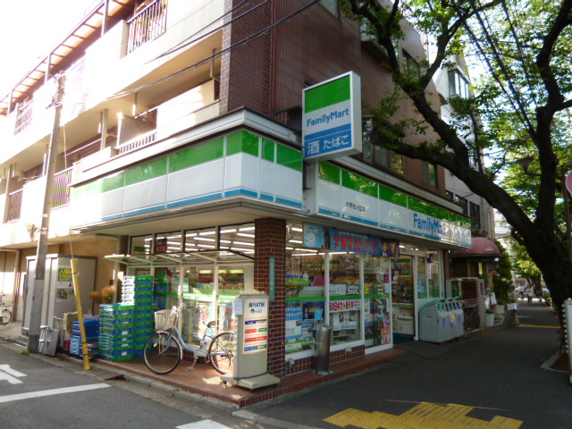 コンビニ　ファミリーマート 中野松が丘店（コンビニ）まで287m