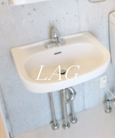 洗面設備　洗面台です。