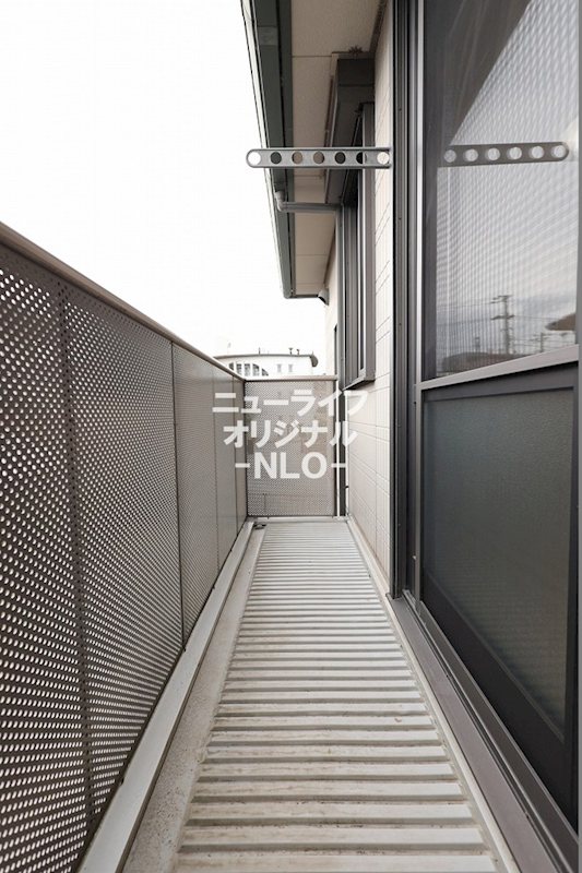 バルコニー　南向きで明るく開放感のあるバルコニー☆