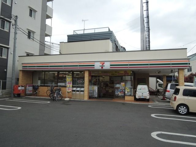 コンビニ　セブンイレブン川崎北加瀬店（コンビニ）まで650m
