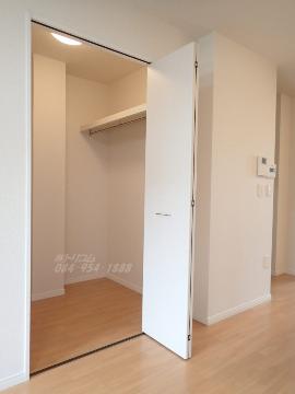 収納　ウォークインクローゼット