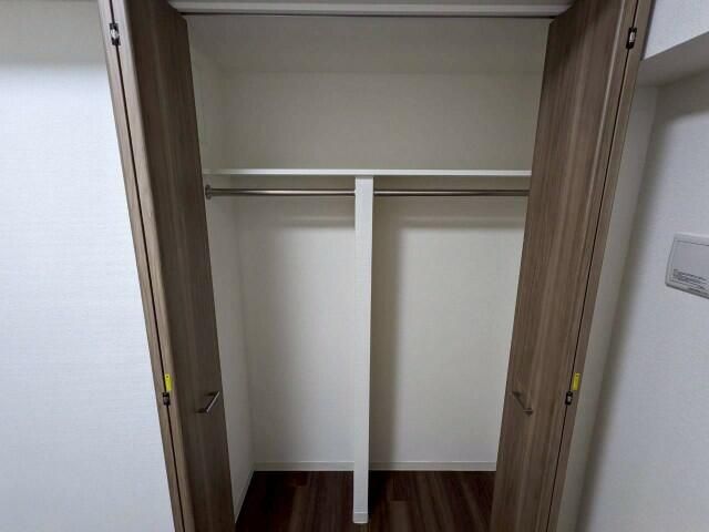 収納　たっぷりとした収納スペースです