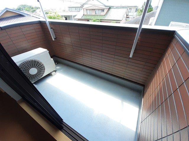 バルコニー　バルコニー付きです